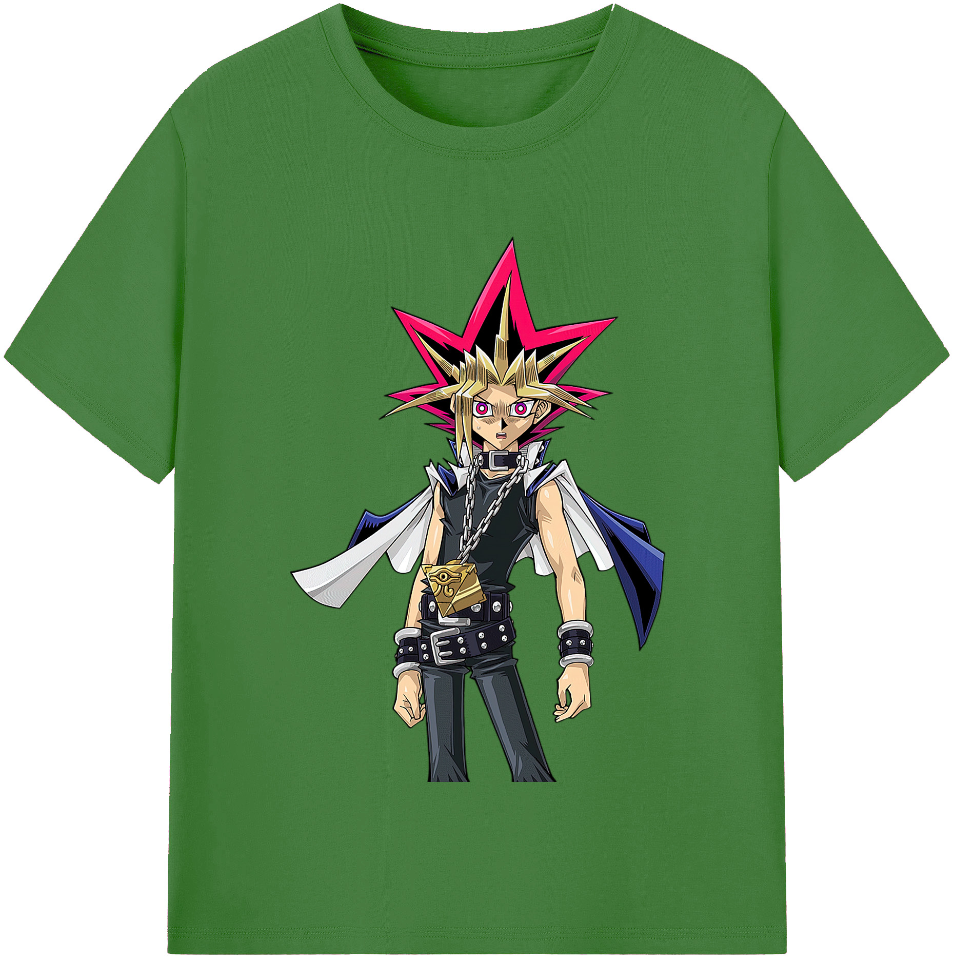 （画像用） 遊☆戯☆王 Yu-Gi-Oh! レディースカジュアルプリントTシャツ（綿100％）